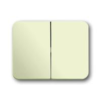 Busch-Jaeger Abdeckung Serientaster Perlweiß, Creme-Weiß 2CKA001751A2565