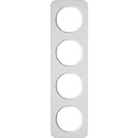 Berker - Einbaurahmen 4f polws glz R.1 Kst f.UP-Installation Thermopl 10142189