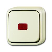 Busch-Jaeger AP Plus wipcontroleschakelaar, wit