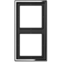 Jung GCR 2982 - Frame 2-gang chrome GCR 2982