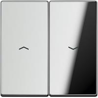 Jung LS990 Aluminium jalouzieknop drukknop GCR2995P