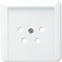 Jung CD500 centraalplaat voor PTT telefoondoos wit