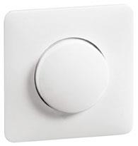 Peha D 80.610.02 HR - Cover plate for dimmer white D 80.610.02 HR