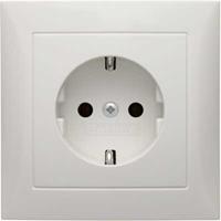 Berker SCHUKO-Steckdose pws/gl 47428989