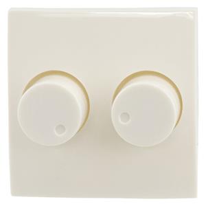 Swares duo dimmerknop S1 creme