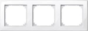 Schneider 478319 - Frame 3-gang white 478319, special offer