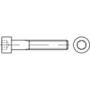 Cilinderschroeven M1,6 5 mm Binnenzeskant (inbus) ISO 4762 RVS A2 100 stuks toolcraft TO-5371887