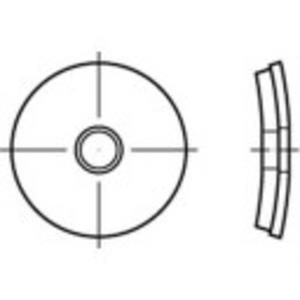 toolcraft Dichtscheiben 19mm 88277 Edelstahl A2 1000St.