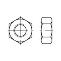 toolcraft Sechskantmuttern M45 DIN 934 1St.