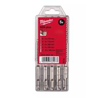 Milwaukee 4932430002 5 Delige SDS-plus boren&beitelsset - 6-10mm - 160mm