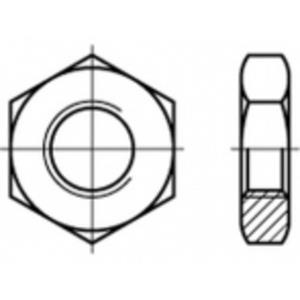 Zeskantmoeren M20 ISO 8675 Staal Galvanisch verzinkt 50 stuks toolcraft TO-5435712