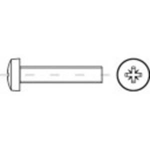 toolcraft Linsenschrauben M2,5 14mm Kreuzschlitz Phillips ISO 7045 Edelstahl A4 1000St.
