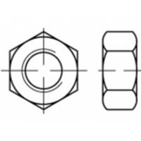 toolcraft Sechskantmuttern M45 ISO 4032 Stahl galvanisch verzinkt 1St.