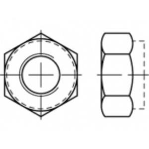 Zeskantmoeren M3 ISO 10511 Staal Galvanisch verzinkt 1000 stuks toolcraft TO-5440119