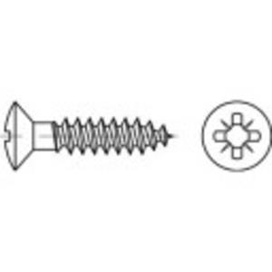toolcraft Spanplattenschrauben 3.5mm 20mm Kreuzschlitz Pozidriv 88095 Messing 1000St.