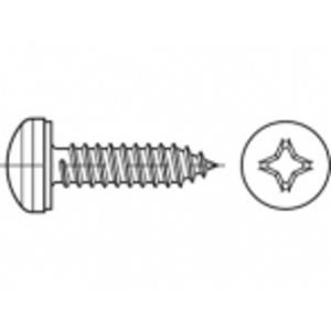toolcraft Blechschrauben 13mm Kreuzschlitz Phillips 88981 Stahl galvanisch verzinkt 1000S