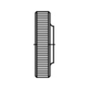 Kartelmoeren M8 DIN 467 Messing 25 stuks toolcraft TO-5447952