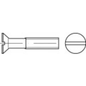 toolcraft Sechskantschrauben M5 55mm Schlitz DIN 963 Stahl galvanisch verzinkt 200St.