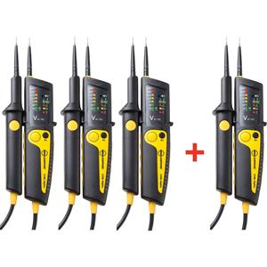 Beha-Amprobe Beha Amprobe 2100-ALPHA BUNDLE Tweepolige spanningstester CAT III 1000 V, CAT IV 600 V LED, Akoestisch