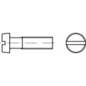 Cilinderschroeven M1,6 6 mm Sleuf DIN 84 Messing 100 stuks toolcraft TO-5445348