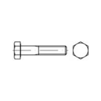 Zeskantbouten M14 130 mm Buitenzeskant (inbus) DIN 931 RVS A2 1 stuks toolcraft TO-5358216