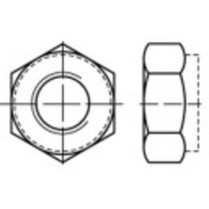 toolcraft Sechskantmuttern M5 ISO 7042 Stahl galvanisch verzinkt 100St.