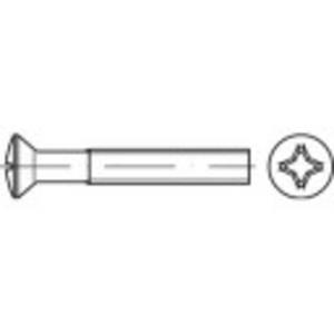 toolcraft Linsensenkschrauben M4 5mm Kreuzschlitz Phillips ISO 7047 Edelstahl A2 1000St.