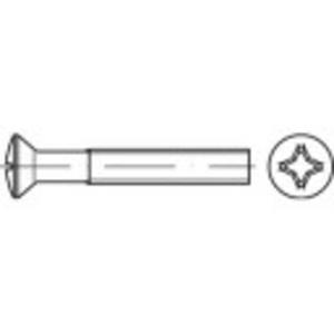 toolcraft Linsensenkschrauben M2,5 8mm Kreuzschlitz Phillips ISO 7047 Stahl galvanisch ve