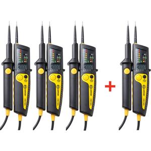 Beha-Amprobe Beha Amprobe 2100-BETA BUNDLE Tweepolige spanningstester CAT III 1000 V, CAT IV 600 V LCD, LED, Vibratie, Akoestisch Fabrieksstandaard (zonder certificaat)