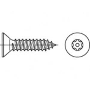 toolcraft Artikel 88115 A 2 Torx met pin DiebStahlhemmende schroeven met verzonken kop DIN 7982, plaatschr.-SCHR.DR., ISR en pen afmetingen: 3,5 x 19 (100