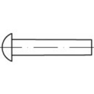 Halfronde klinknagel 6 mm toolcraft TO-5448570 500 stuks