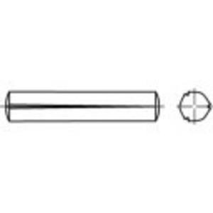 toolcraft TO-5378610 Gekerfde conische pen 2 mm RVS A1 100 stuks