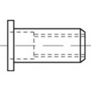 Blindklinkmoer M4 RVS toolcraft TO-5380437 500 stuks