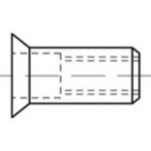 Blindklinkmoer M6 RVS toolcraft TO-5380524 250 stuks