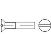 toolcraft Senkschrauben M1.6 8mm Schlitz ISO 2009 Edelstahl A1 100St.
