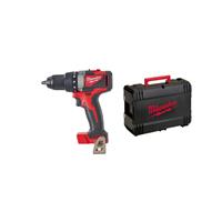 Milwaukee M18 BLDD2-0X 18V Li-Ion accu Klopboor-/schroefmachine body in HD-box - koolborstelloos - 82Nm