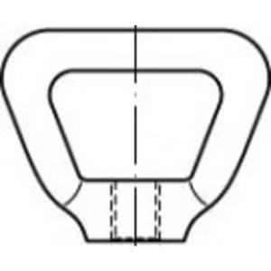 Kooimoeren M8 80704 Messing 10 stuks toolcraft TO-5454795