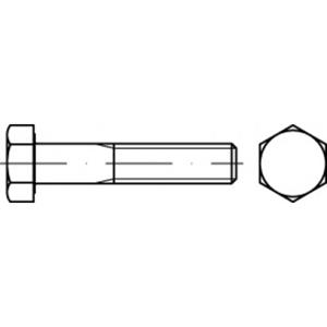 toolcraft Sechskantschrauben 25mm 51mm Außensechskant 83931 100St.