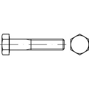 toolcraft Sechskantschrauben 25mm 45mm Außensechskant 83931 100St.