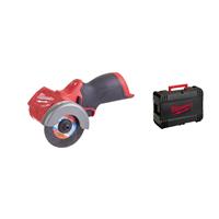 Milwaukee M12FCOT-422X 12V Li-Ion accu Haakse slijper set in HD Box (1x 4,0&2 Ah accu) - Koolborstelloos - 10 x 76mm