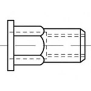 Blindklinkmoer M6 RVS toolcraft TO-5380587 500 stuks