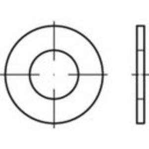 Onderlegringen 10 mm 88100 Staal Galvanisch verzinkt 200 stuks toolcraft TO-5444184