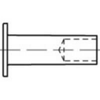 toolcraft Halbhohlnieten 6mm 100St.