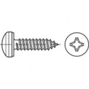 Plaatschroeven 32 mm Kruiskop Phillips N/A 88981 RVS A2 500 stuks toolcraft TO-5380638