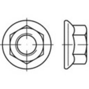 Zeskantmoeren M12 RVS A2 250 stuks toolcraft TO-5360862