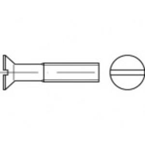 toolcraft Senkschrauben M5 18mm Schlitz ISO 2009 Edelstahl A2 500St.