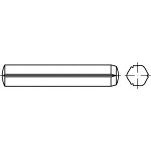 toolcraft TO-5437506 Cilindrische kerfstift 5 mm Staal 100 stuks