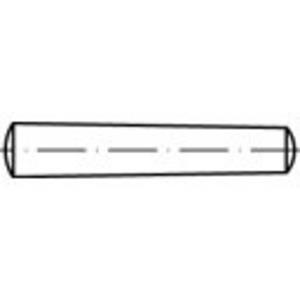 toolcraft TO-5357364 Conische pen 10 mm RVS A1 1 stuks