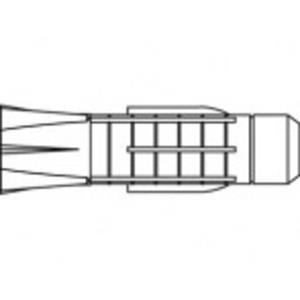 toolcraft Dübel 36mm 100St.