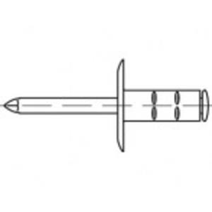 toolcraft Offene Blindniete 4.8mm 250St.